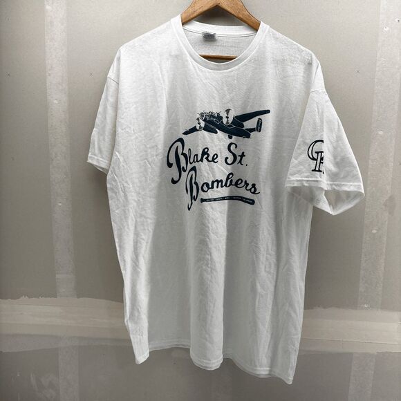 Blake St Bombers Colorado Rockies T-Shirt XL Walker Bichette Burks Galarraga - Picture 4 of 4